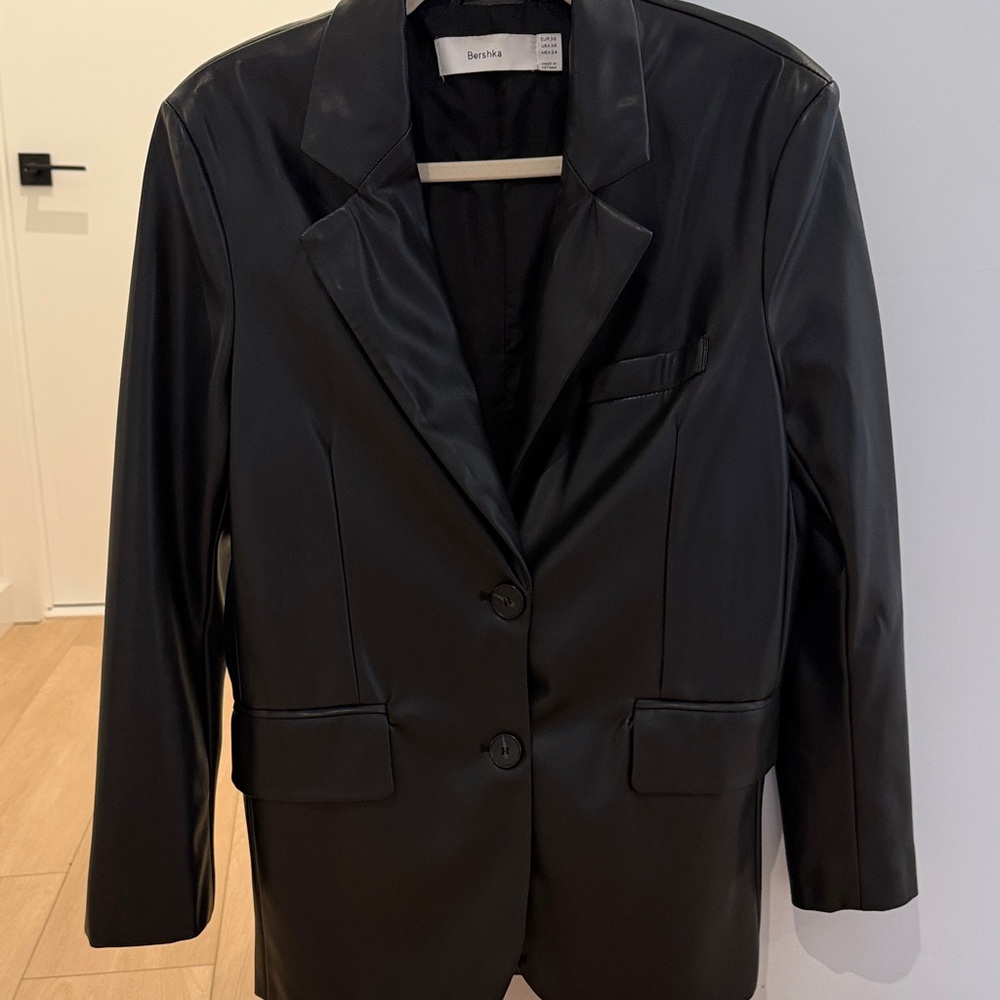 Bershka Women's Black Jacket
